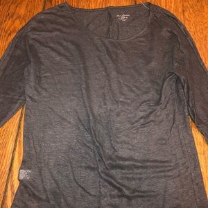 Loft Soft Cropped Sleeve Shirt